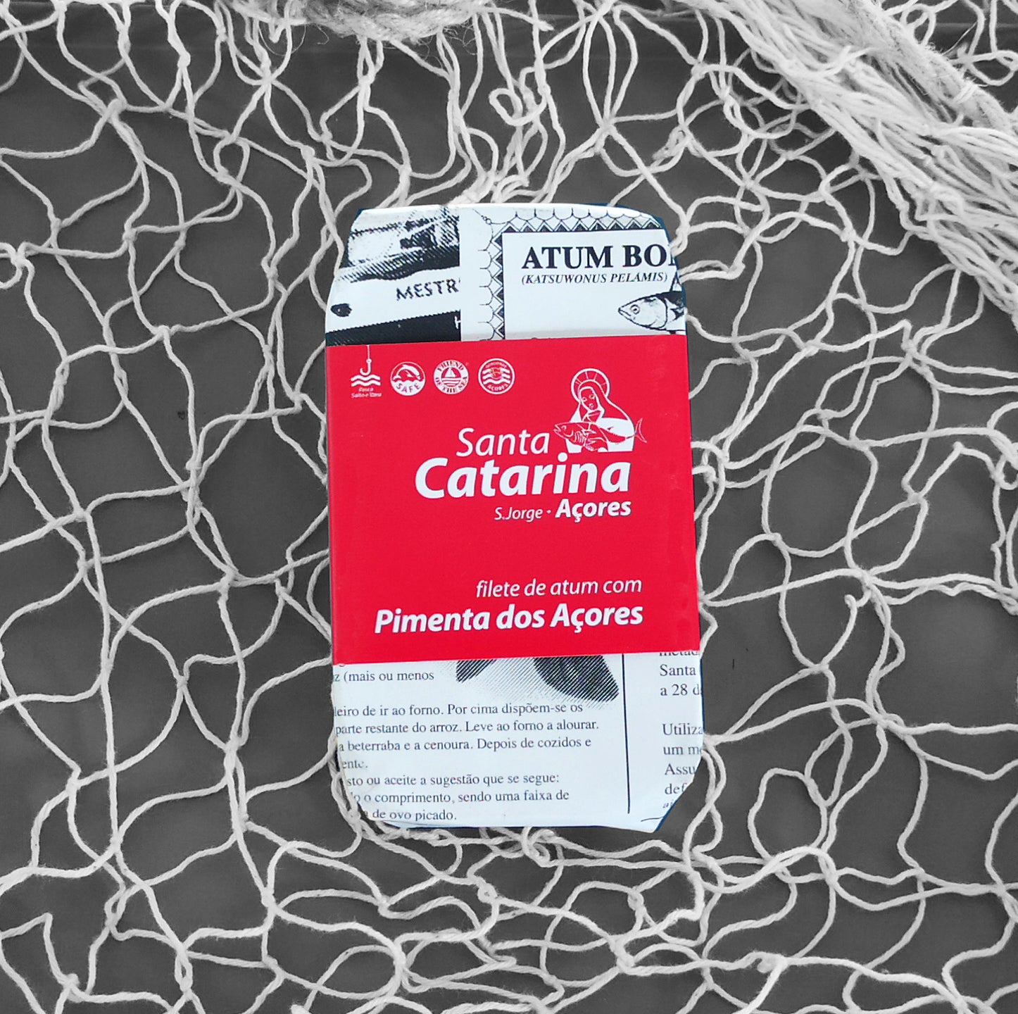 Santa Catarina Thunfisch Filet in Olivenöl mit eingelegter Paprika von den Azoren